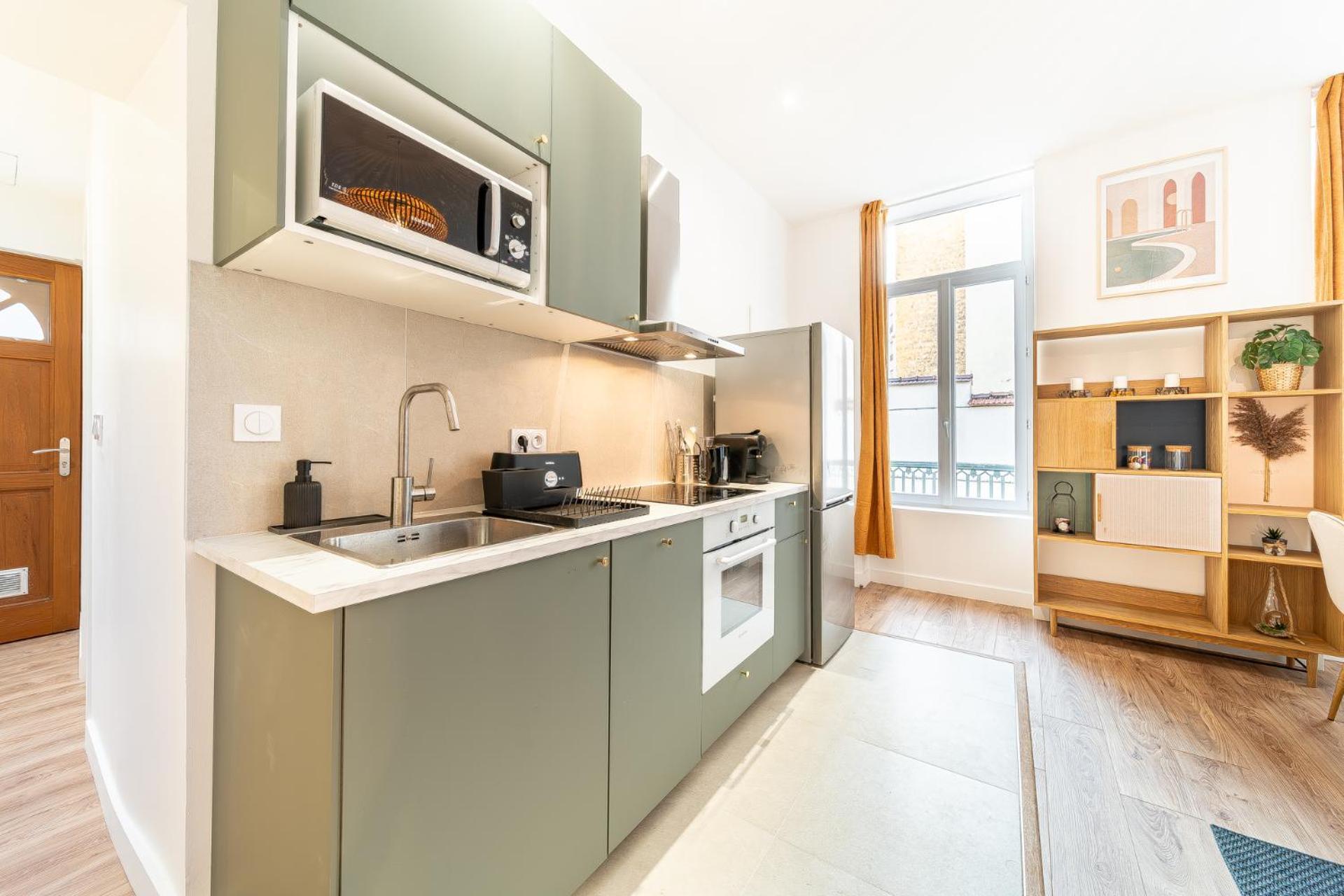 Le Marietton Appartement Cosy A Deux Pas Du Metro Valmy Лион Екстериор снимка